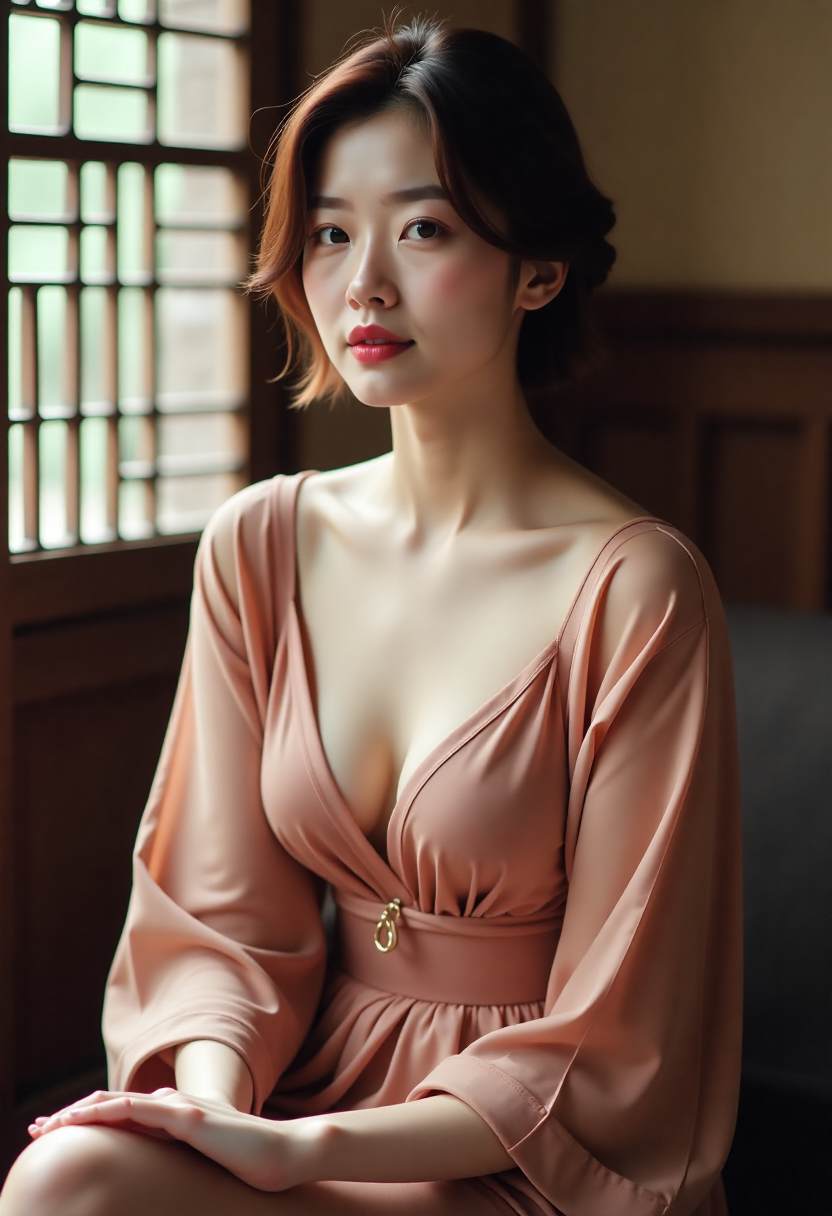 夫妻在餐桌前交谈